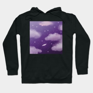 Beautiful Purple Night Sky Hoodie